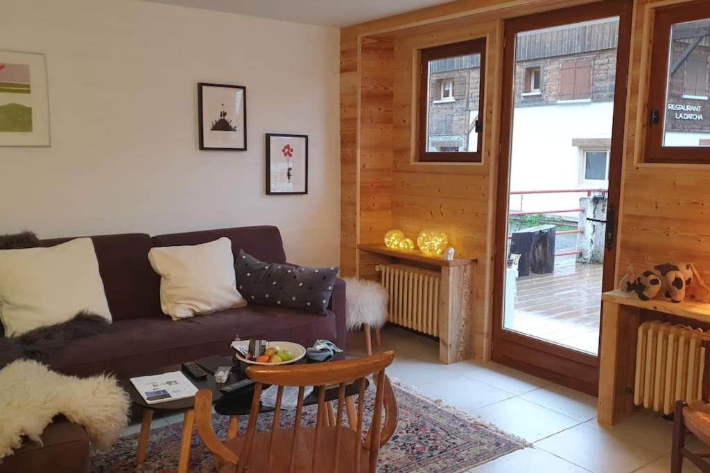 Appartement La Duchere Le Plan-La Giettaz Massif Des Aravis 외부 사진