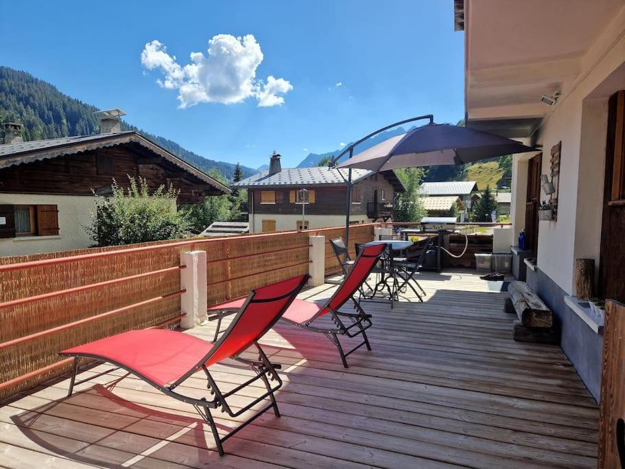Appartement La Duchere Le Plan-La Giettaz Massif Des Aravis 외부 사진