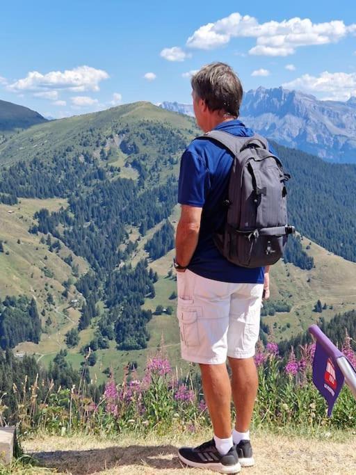 Appartement La Duchere Le Plan-La Giettaz Massif Des Aravis 외부 사진