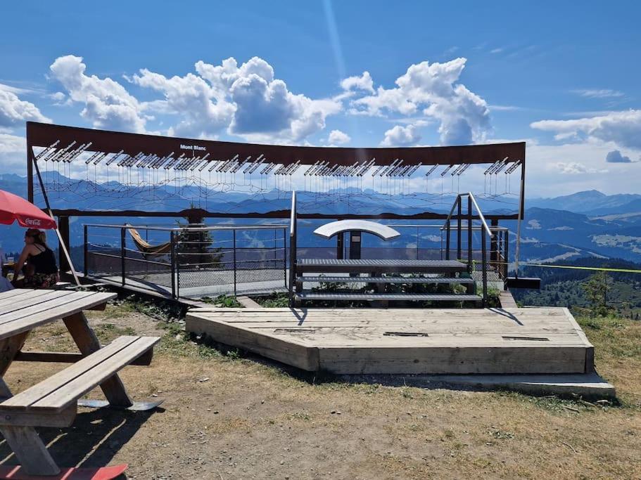 Appartement La Duchere Le Plan-La Giettaz Massif Des Aravis 외부 사진