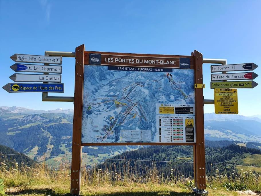 Appartement La Duchere Le Plan-La Giettaz Massif Des Aravis 외부 사진