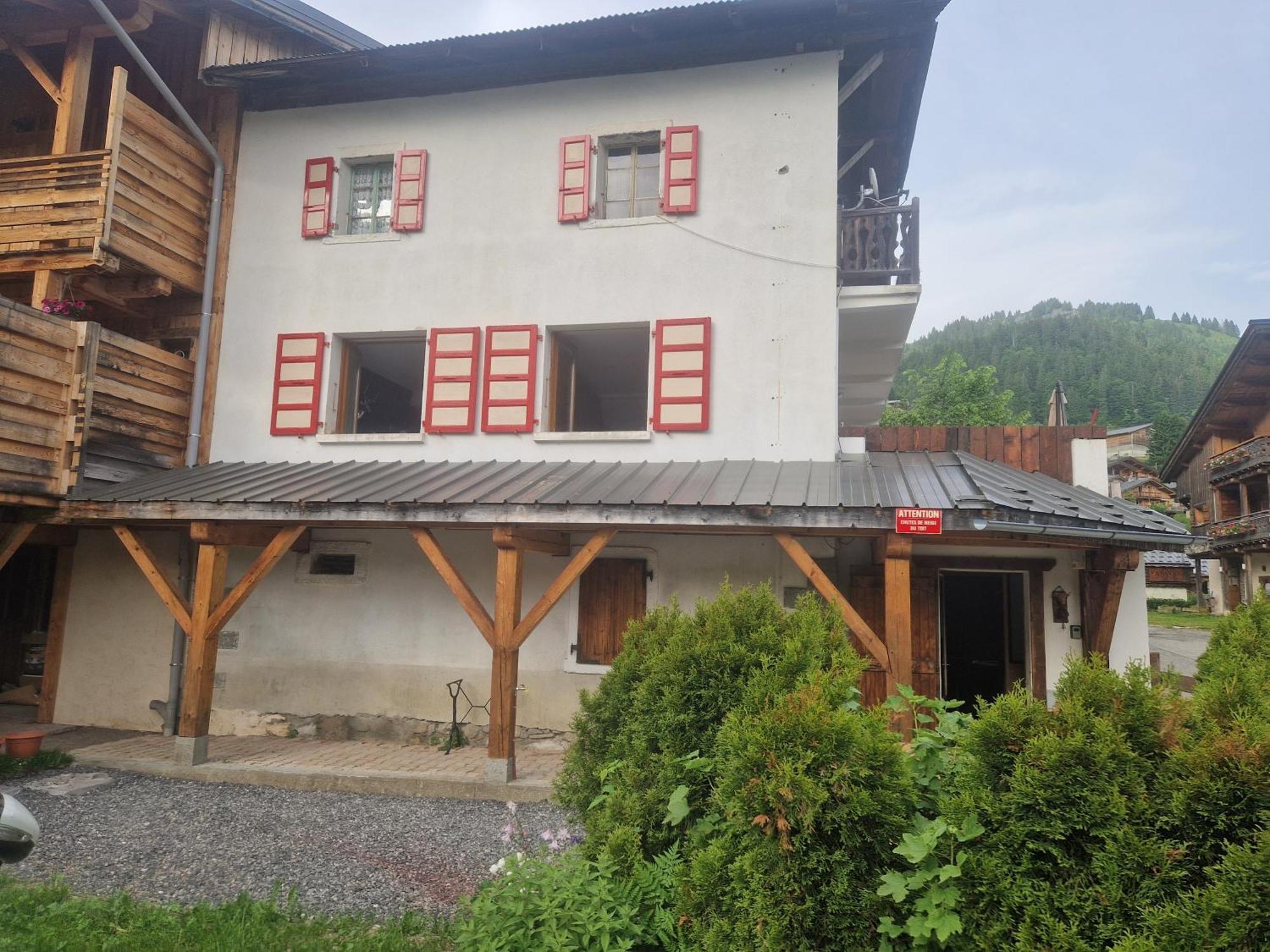 Appartement La Duchere Le Plan-La Giettaz Massif Des Aravis 외부 사진