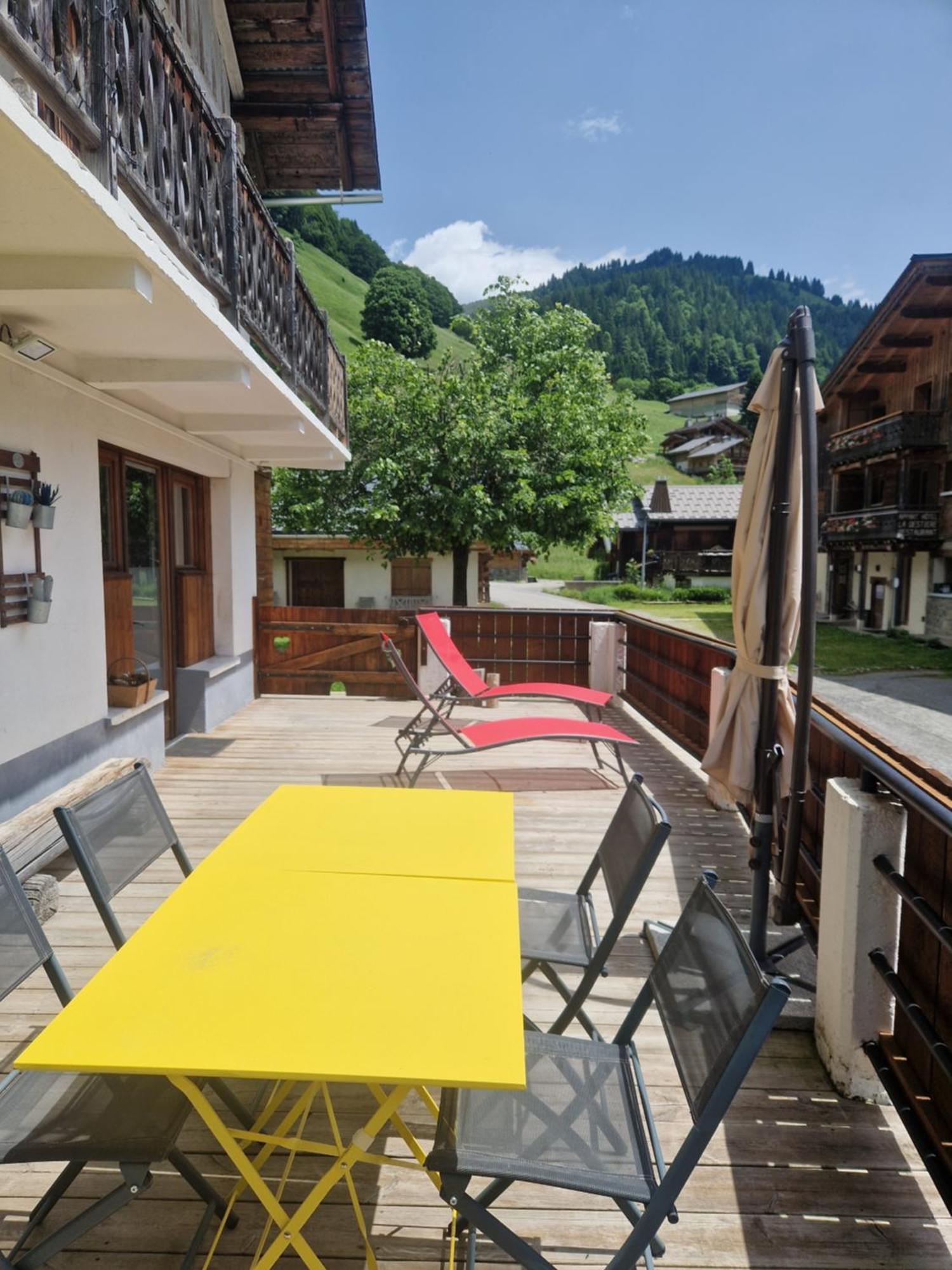 Appartement La Duchere Le Plan-La Giettaz Massif Des Aravis 외부 사진